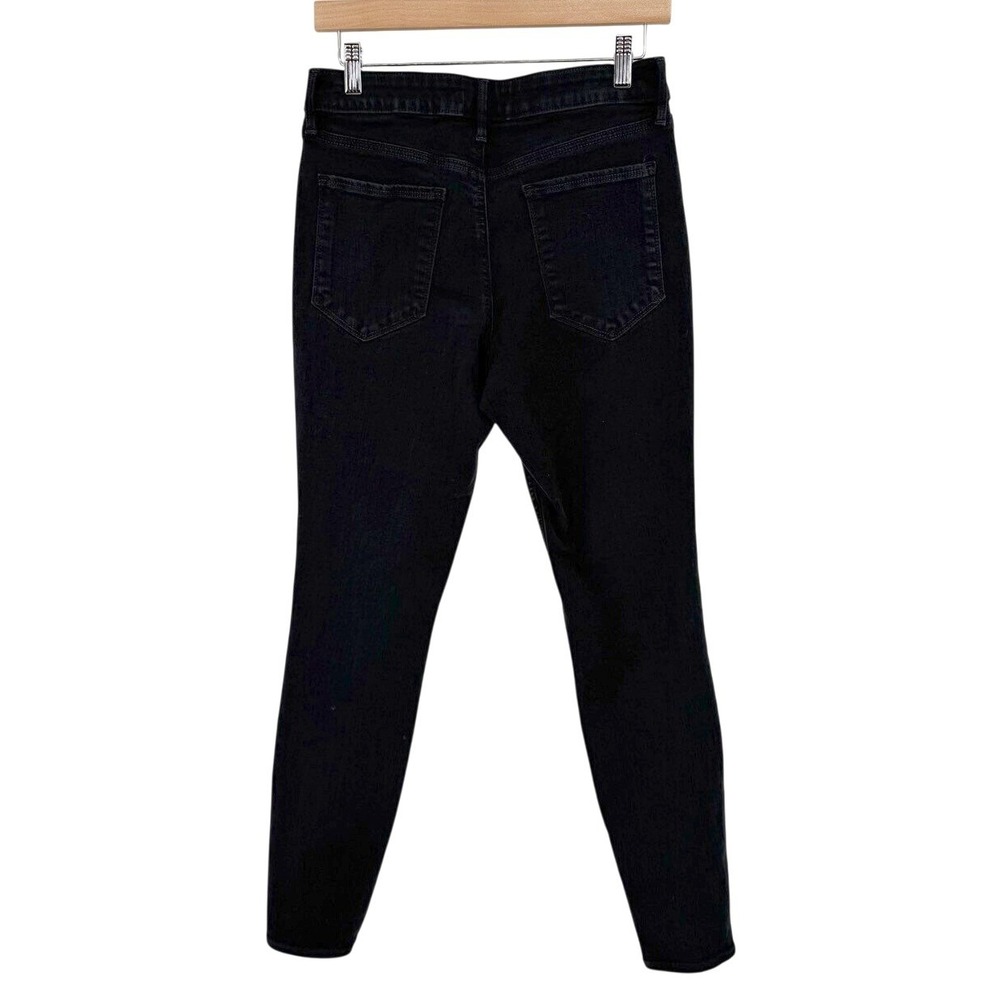 Athleta Flex Ultra Skinny Jean Black Womens‎ 10 High Rise Stretch Denim Gorpcore - Picture 4 of 9